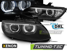 Передние фары ANGEL EYES LED BLACK AFS XENON