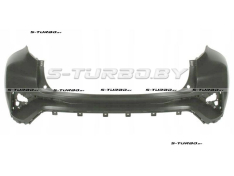 Бампер задний (грунтованный) с отв. под парктроники, верхняя часть