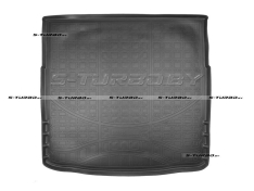 Коврик в багажник модельный полиуретановый, с запасным колесом