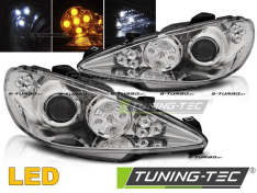Передние фары ANGEL EYES CHROME LED
