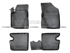 Коврики модельные полиуретановые в салон (высокий борт)