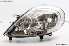 Передняя фара (левая) с белым поворотом