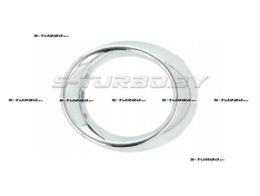 Рамка противотуманной фары (левая) хром