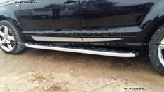 Накладки на низ дверей (комплект) ABT