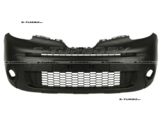 Бампер передний (черный) с отв. под противотуманки