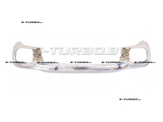 Накладка заднего бампера, хром