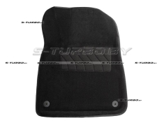 Коврики 3D модельные ворсовые в салон, черные