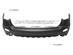 Бампер задний (черный) верхняя часть