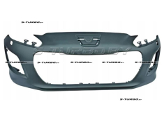 Бампер передний (грунтованный) с отв. под омыватели, без отв. под парктроники