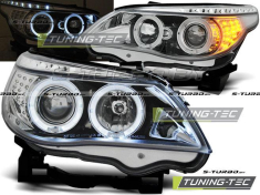 Передние фары ANGEL EYES CHROME LED INDIC.