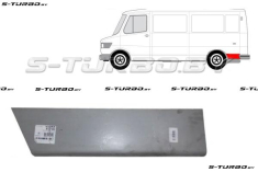 Крыло заднее (левое) нижняя часть, за колесом, средняя  / длинная база (66 см длина изделия) заводской штамп