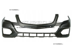 Бампер передний (грунтованный) без отв. под омыватели, с отв. под парктроники