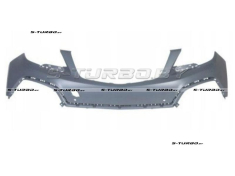 Бампер передний (черный) без отв. под омыватели, с отв. под парктроники, верхняя часть