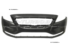 Бампер передний (черный)