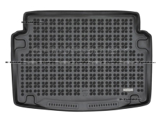 Коврик в багажник модельный полиуретановый, 7 мест