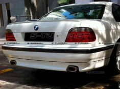 Накладка заднего бампера AC SCHNITZER