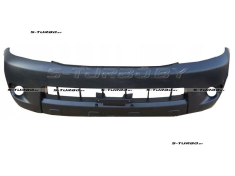 Бампер передний (черный) с отв. под противотуманки, без отв. под накладки крыла, 2005-2008