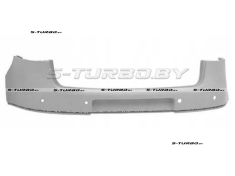 Бампер задний (грунтованный) c отв. под парктроники, верхняя часть