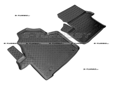 Коврики модельные полиуретановые в салон (высокий борт), передние