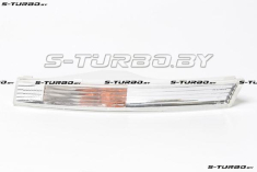 Указатель поворота в бампер (левый) белый