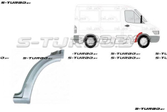 Арка передняя, задняя часть, под дверь (правая) заводской штамп
