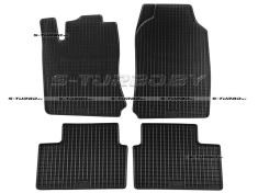 Коврики модельные резиновые в салон (низкий борт)