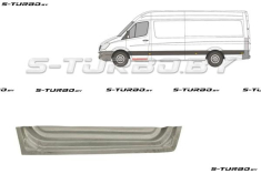 Дверь передняя (левая) внутренняя часть, заводской штамп