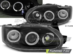 Передние фары ANGEL EYES BLACK
