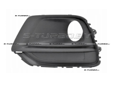 Решетка в бампер (левая) c отв. под противотуманку