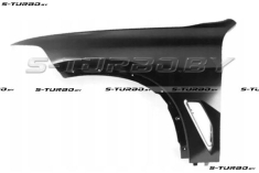 Крыло переднее (левое) без отв. под повторитель, алюминий