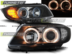 Передние фары ANGEL EYES BLACK LED INDICATOR