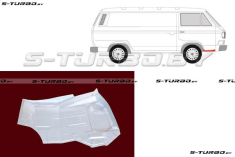 Днище пола (передняя правая сторона) заводской штамп