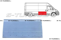 Дверь боковая сдвижная (правая) наружная часть, 63 см высота, средняя / длинная / maxi длинная база, заводской штамп