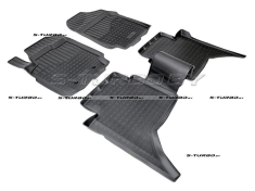 Коврики модельные полиуретановые в салон (высокий борт), 4 дв.