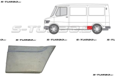 Крыло заднее (левое) нижняя часть, перед колесом, короткая база, заводской штамп