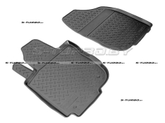 Коврики модельные полиуретановые в салон (высокий борт), передние, long