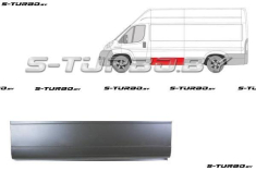 Панель боковая (левая) за водительской дверью, 34 см высота, 141 см длина, ремкомлпект