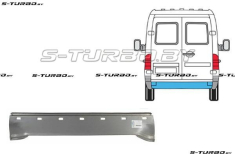 Панель задняя (наружная часть) заводской штамп