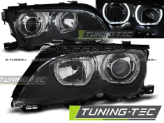Передние фары ANGEL EYES LED BLACK