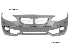 Бампер передний (грунтованный) с отв. под омыватели, с отв. под парктроники
