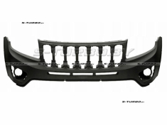 Бампер передний (черный) верхняя часть