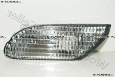 Указатель поворота в бампер (левый) белый