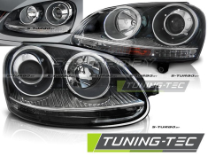 Передние фары ANGEL EYES BLACK CCFL