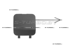 Заглушка отверстия крюка (задняя) грунтованная