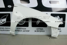 Крыло переднее (правое) с отв. либо без под нижний молдинг (на выбор) стеклопластик