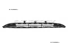 Решетка в бампер (центральная) 2017-2020