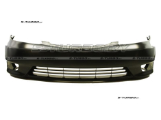 Бампер передний (черный) с отв. под противотуманки, se-model, usa-type