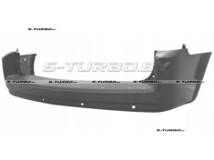 Бампер задний (грунтованный) с отв. под парктроники, без отв. под накладки