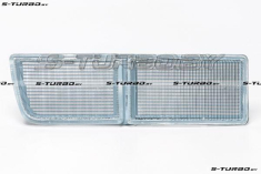 Обманка в бампер двойная (левая) белая