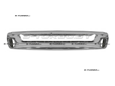 Бампер передний (хром) нижняя часть